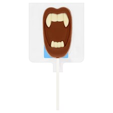 Tesco Halloween Fang Lollipop 35G