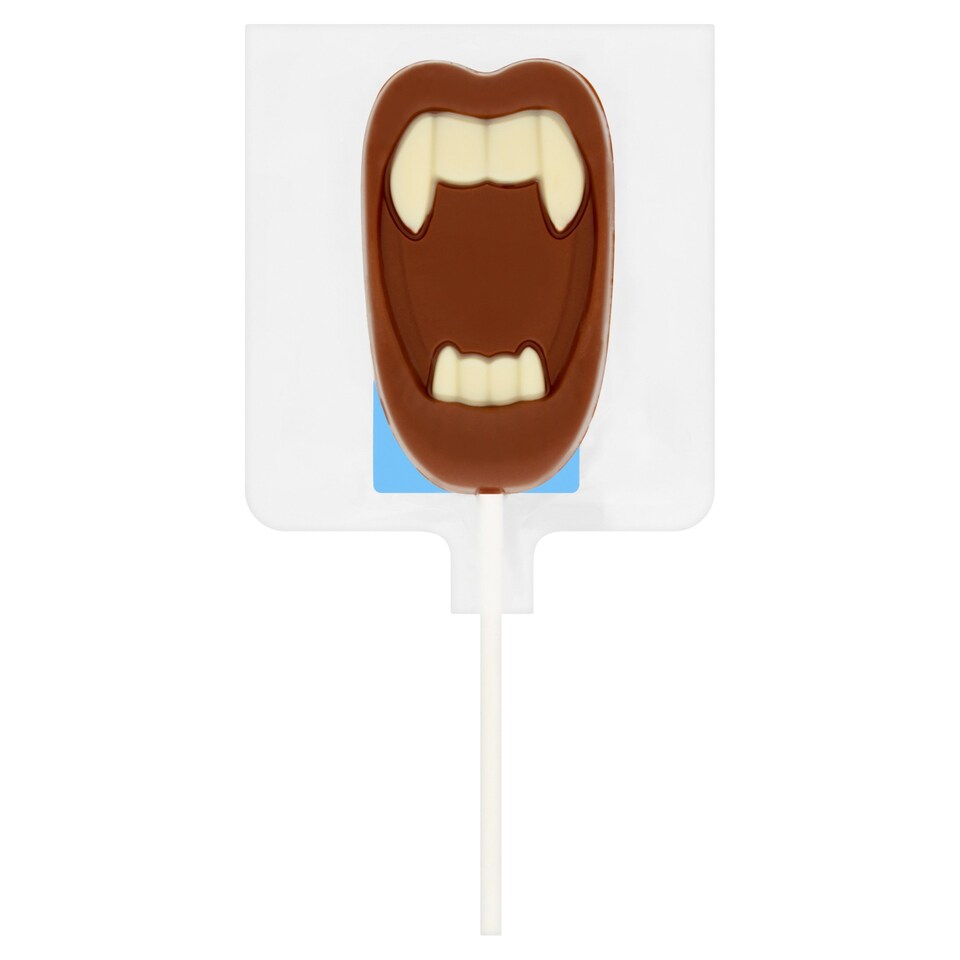 Tesco Halloween Fang Lollipop 35G