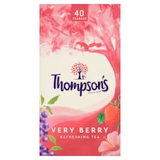 Thompson's Very Berry Tea 40'S 100G