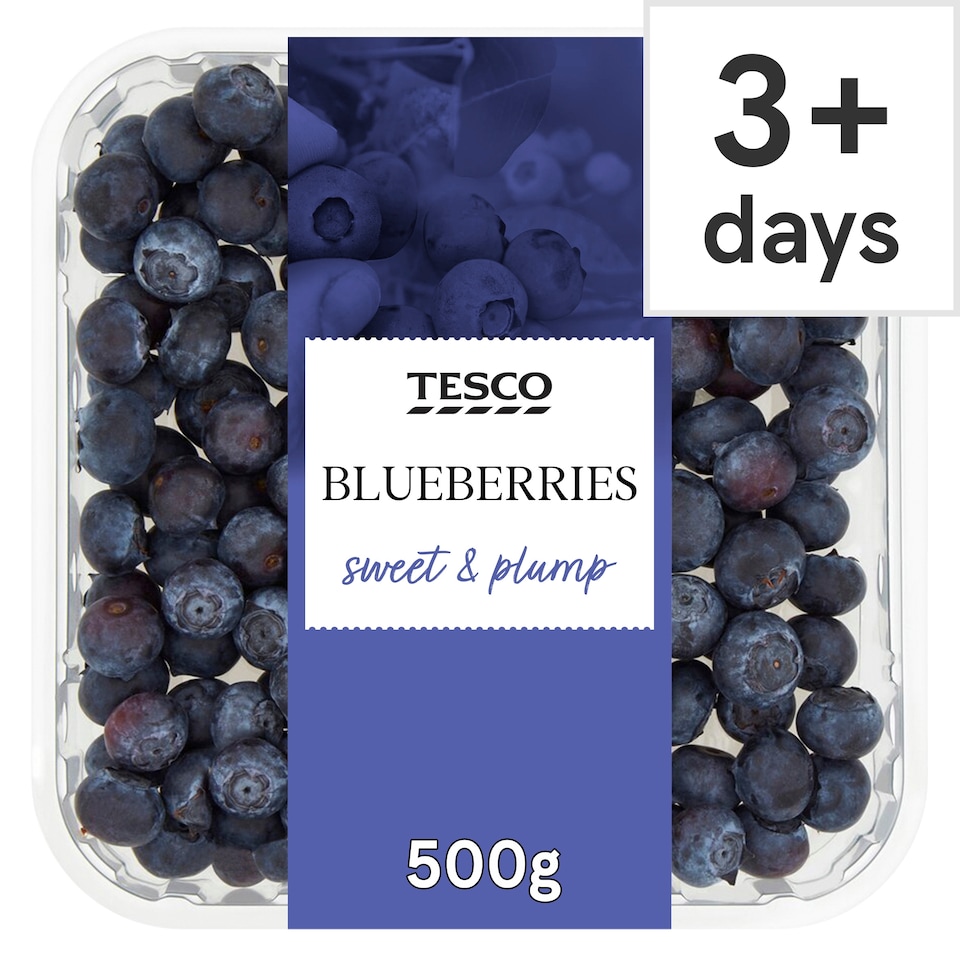 Tesco Blueberries 500G