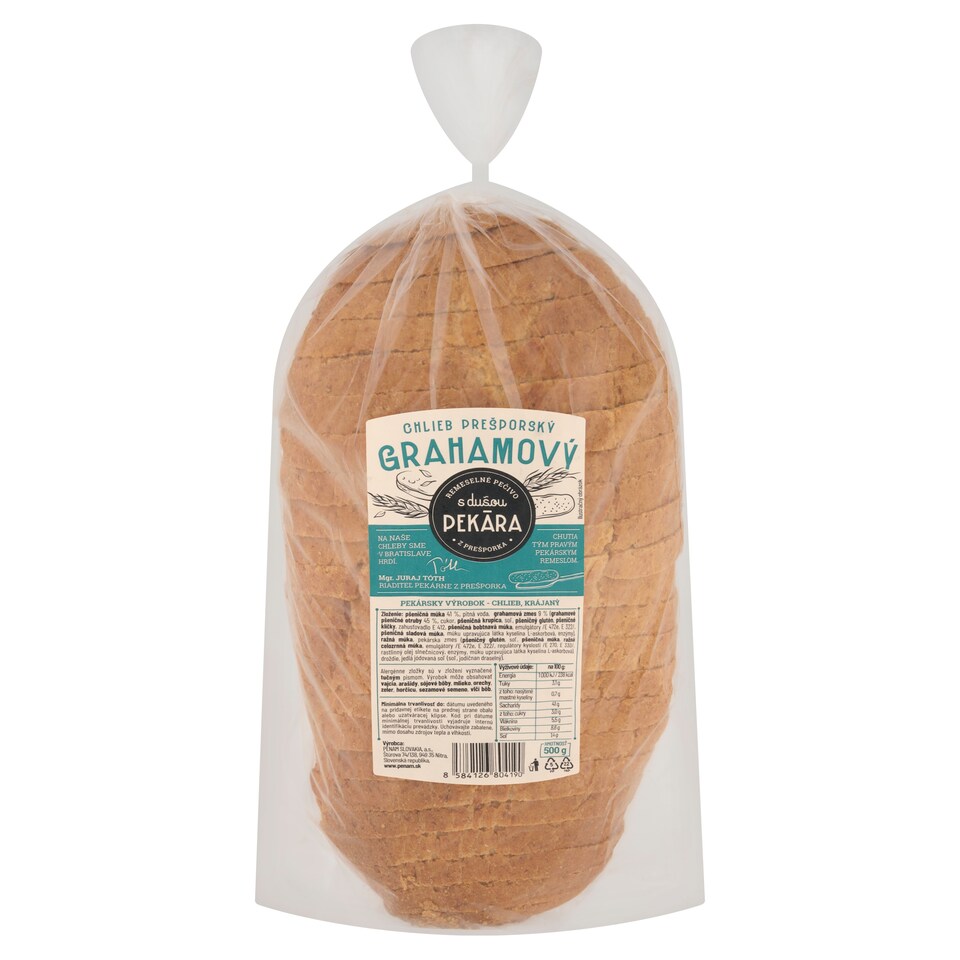 obrázok 1 z Chlieb prešporský grahamový 500 g