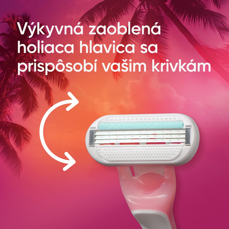 image 1 of Venus Smooth Miami Disposable Razors, Pack Of 3