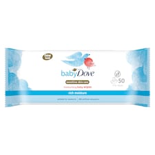 Baby Dove Moisture Baby Wipes 50 Pack