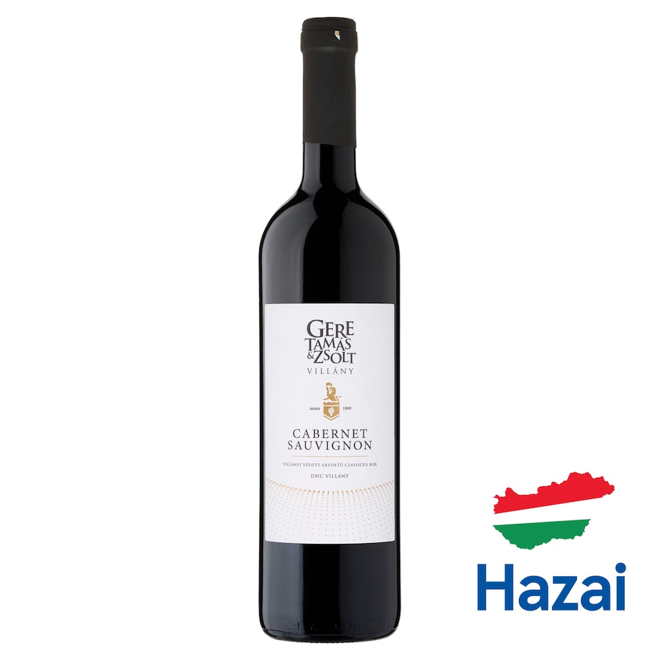 Gere Tamás & Zsolt Villányi Cabernet Sauvignon Classic Red Wine 14% 750 ml