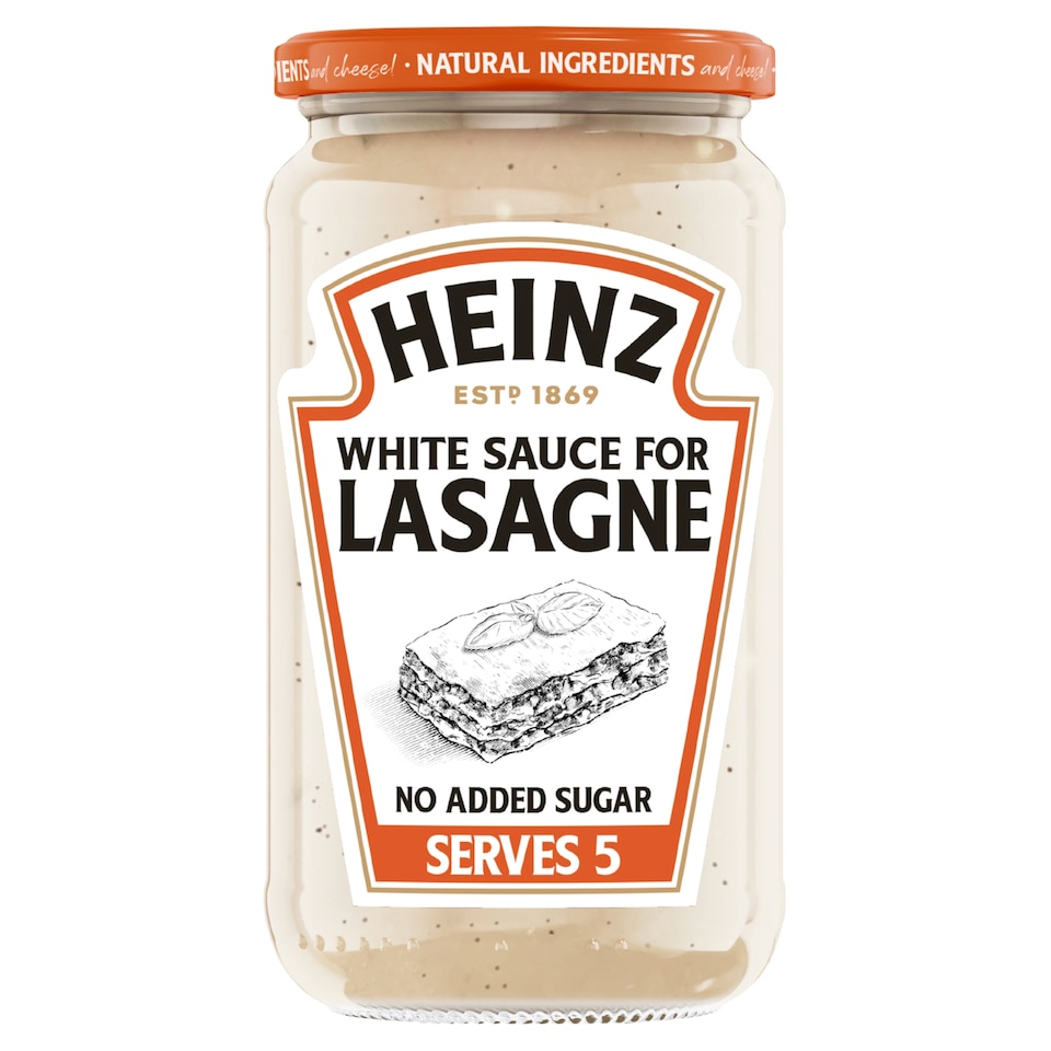 Heinz White Sauce for Lasagne 470G