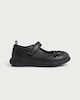 image 1 of F&F Girls Heart Embellished Mary Jane Shoes in Black