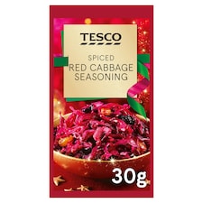 Tesco Spiced Red Cabbage Seasoning 30g