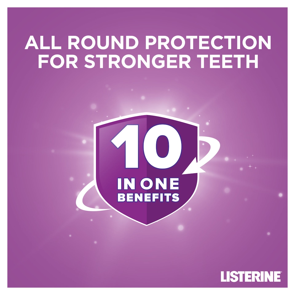 image 1 of Listerine Total Care Milder Taste Zero Alcohol 10-in-1 Benefit Mouthwash 80ml