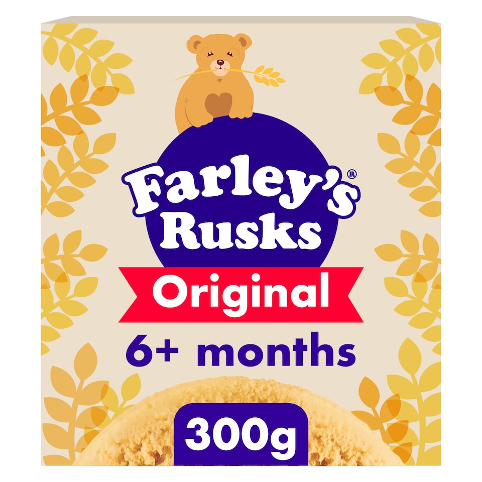 image 1 of Farley's Rusks Original Baby Food 300g