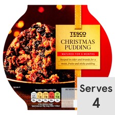Tesco Classic Christmas Pudding 454G