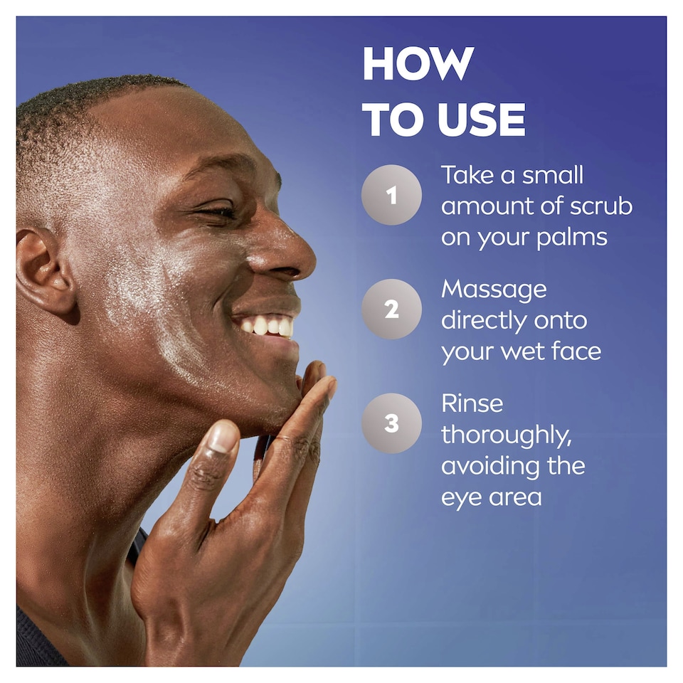 image 1 of NIVEA MEN Protect & Care Exfoliating Face Scrub 75ml