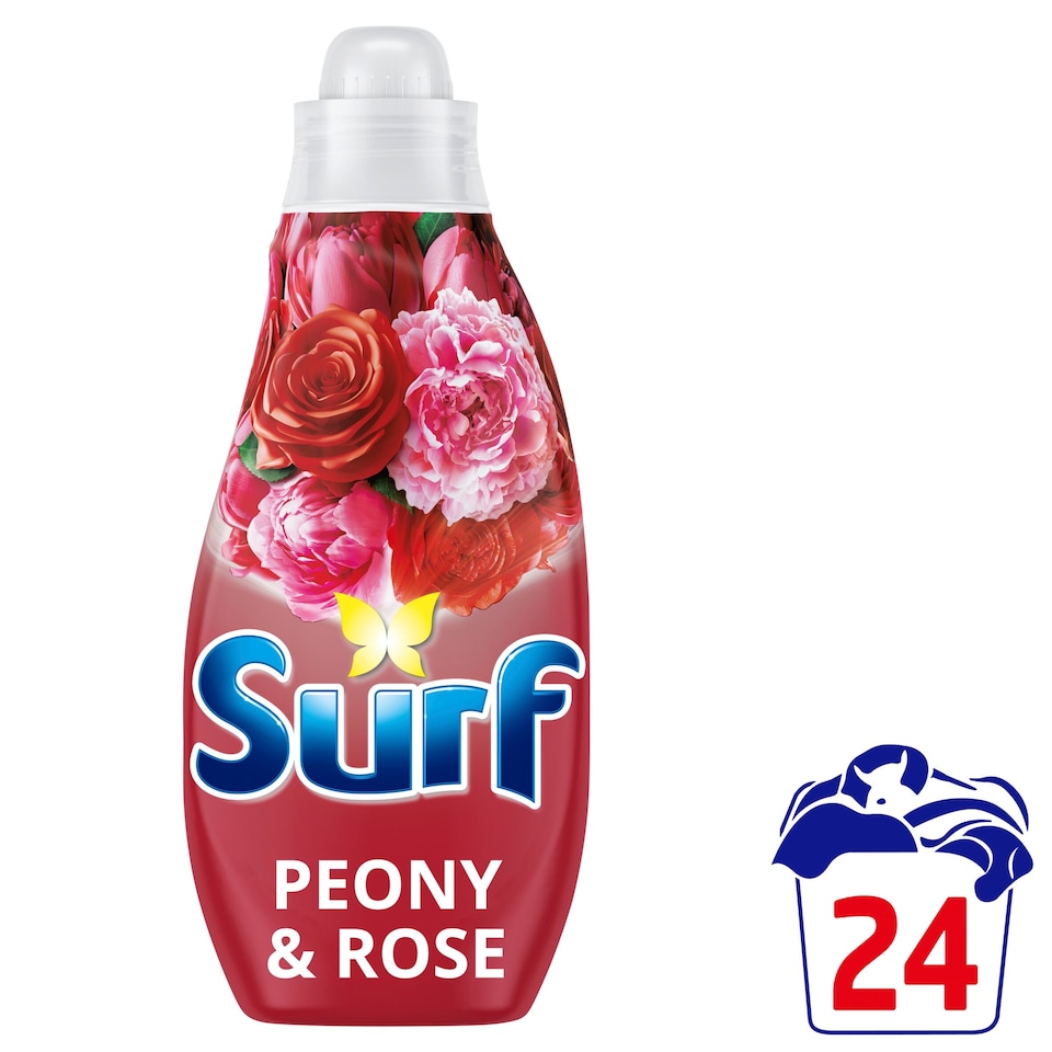 image 1 of Surf Peony & Rose Liquid Detergent 24 Washes 648ml