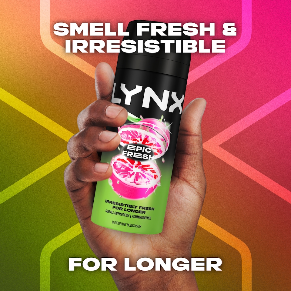 image 1 of Lynx Epic Fresh 48h Deodorant Bodyspray 150ml