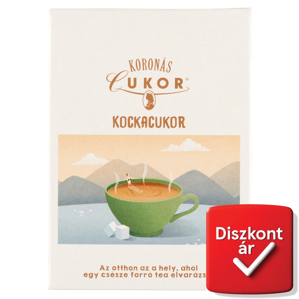 Koronás Cukor kockacukor 500 g  1. kép