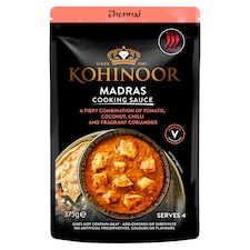 Kohinoor Madras Curry Cook-In Sauce 375G