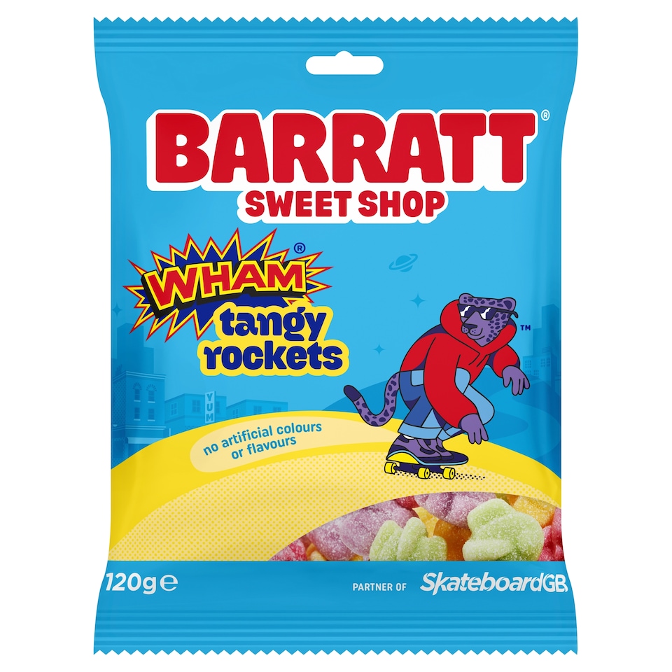 BARRATT WHAM TANGY ROCKETS 120G