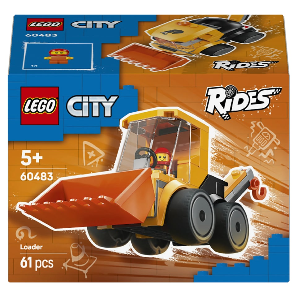 obrázok 1 z LEGO City 60483 Autíčka - Stavebný nakladač