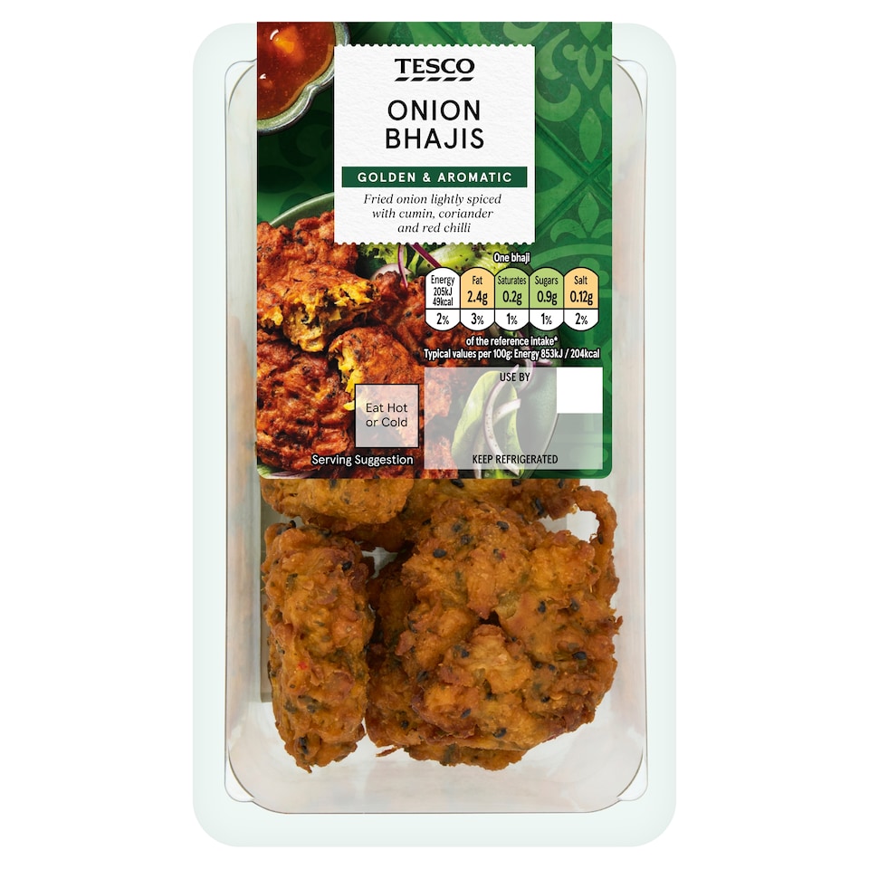 Tesco Onion Bhajis 144g