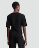 image 3 of F&F Crinkle Tie Front Co-ord Top in Black
