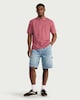 image 2 of RDA Pure Cotton Polo Shirt in Pink