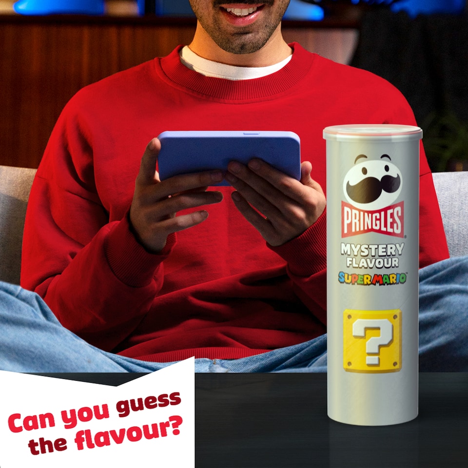 image 1 of Pringles Mystery Flavour Super Mario 165g