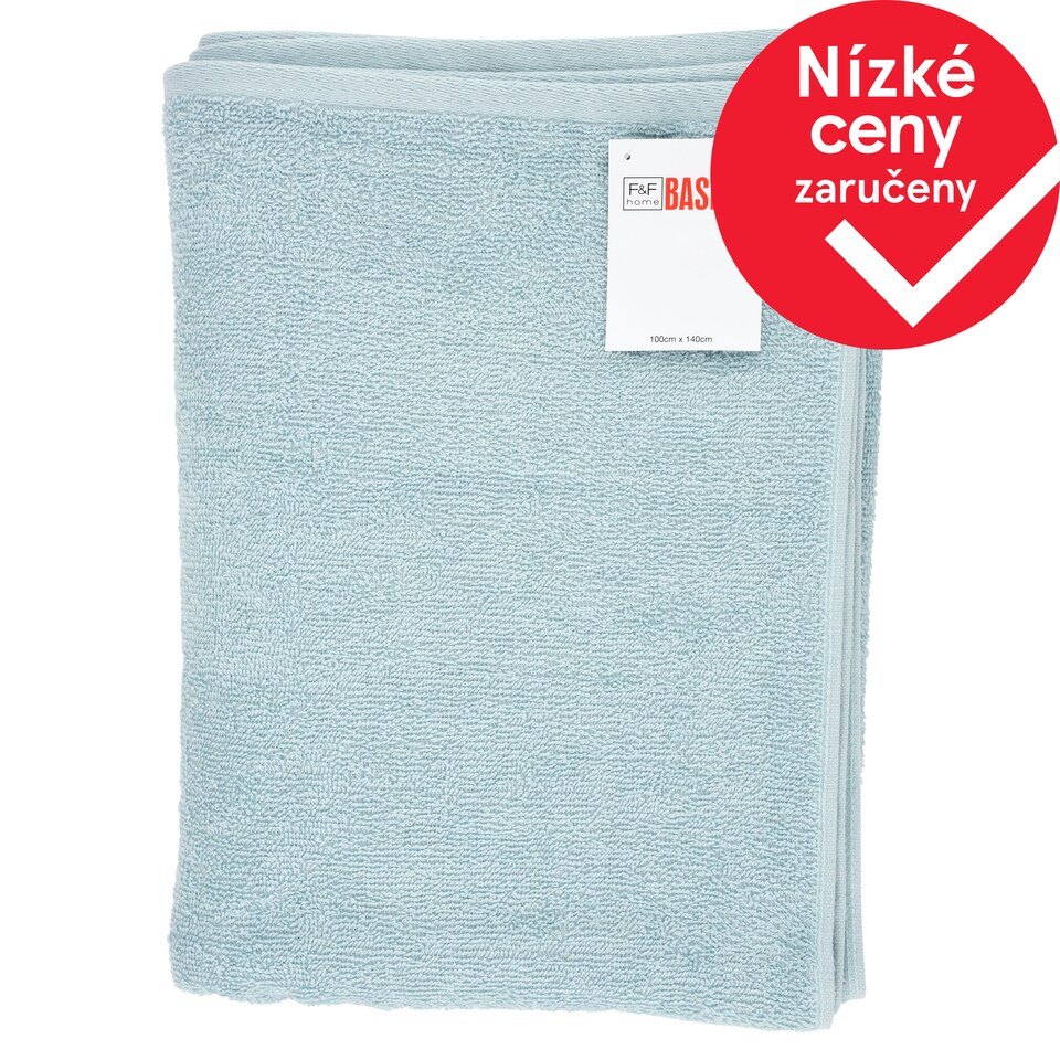 F&F Home Basics Pale Blue osuška 100 cm x 140 cm