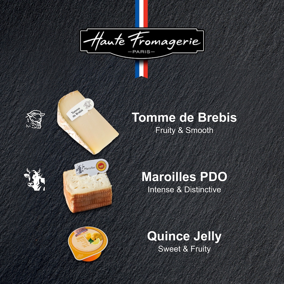 image 1 of Haute Fromagerie Cheese Selection Pack 400g