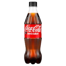 Coca-Cola zéró cukor colaízű energiamentes szénsavas üdítőital édesítőszerekkel 500 ml