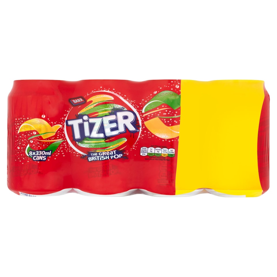 TIZER 6X330ML + 2 free