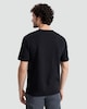 image 3 of The F&F Edit Cotton Rich Ribbed Short Sleeved T-Shirt in Black