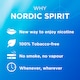 image 5 of Nordic Spirit Frosty Mint Tobacco Free Nicotine Pouches Strong 20 Pack 9mg 14g