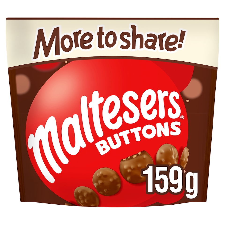 Maltesers Chocolate Buttons Large Pouch 159G