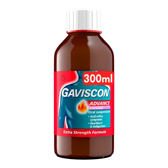 Gaviscon Advance Aniseed 300Ml Tesco Groceries