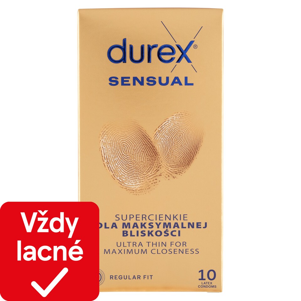 obrázok 1 z Durex Sensual prezervatívy 10 ks
