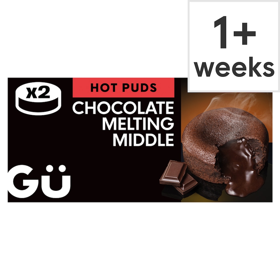 image 1 of Gü Chocolate Melt in the Middle Pudding 2 x 90g