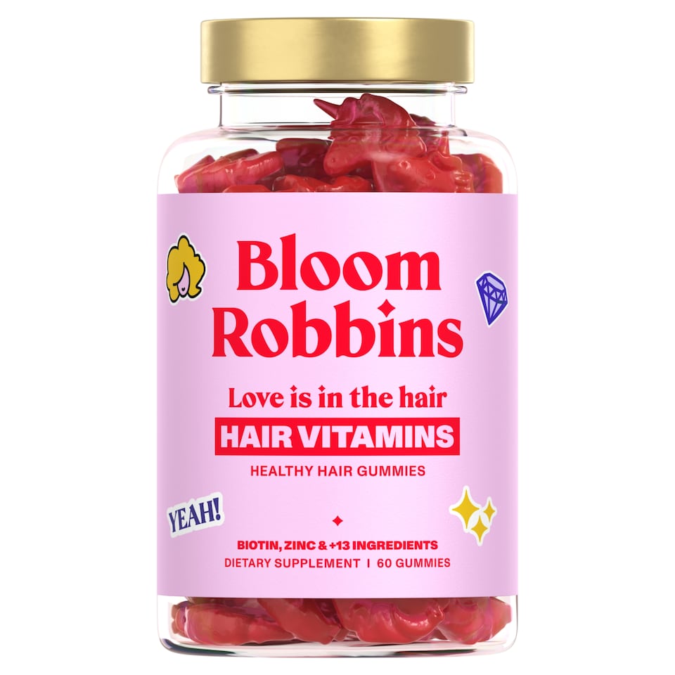 image 1 of Bloom Robbins Hair Vitamins Healthy Hair Gummies Food Supplement 60 pcs 210 g