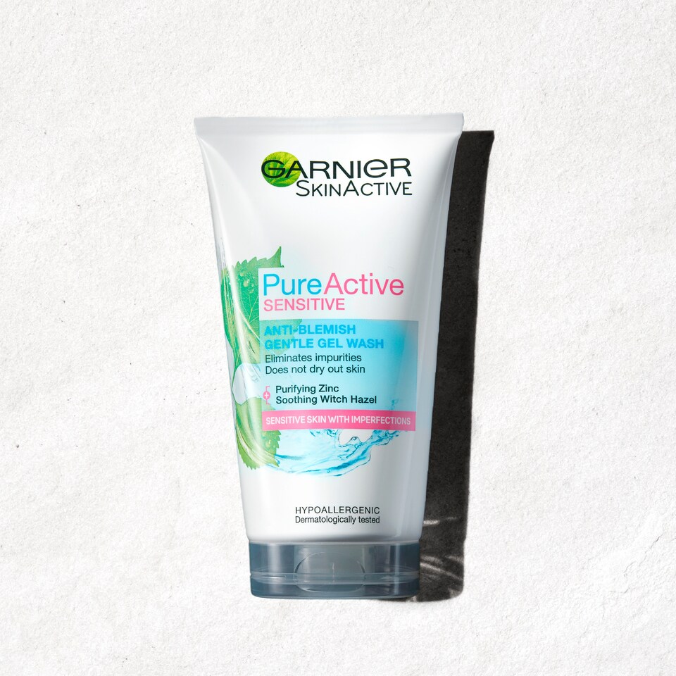 image 1 of Pure Active Sensitive Anti-Blemish Face Wash 150Ml