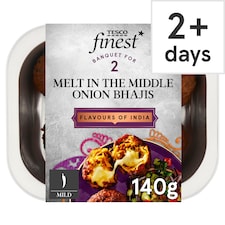 Tesco Finest Melt in the Middle Onion Bhaji 140g