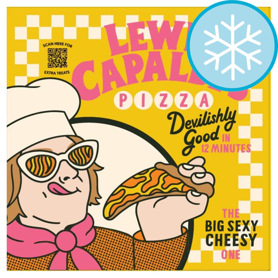 Lewis Capaldi Big Sexy Cheesy One Pizza 450G