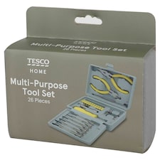 Tesco 26Pc Multi Purpose Tool Set