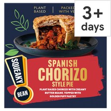 Squeaky Bean Spanish Chorizo Style Pie 209g