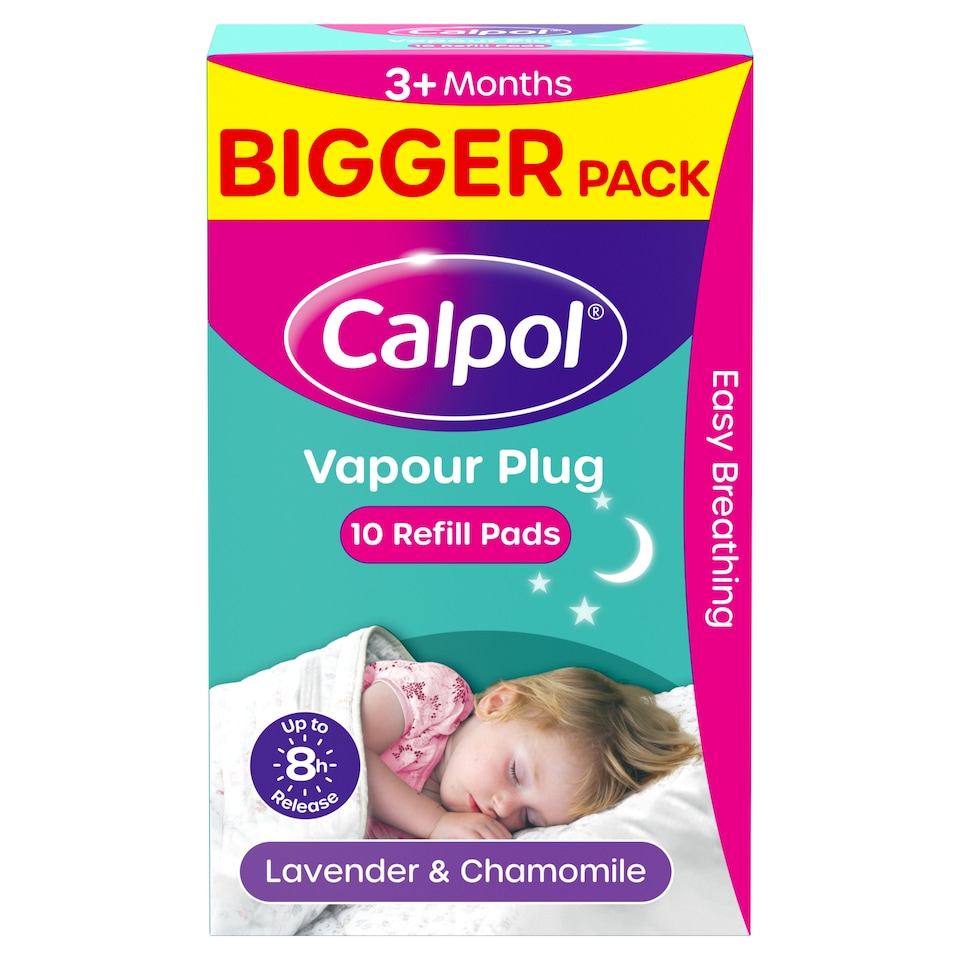 image 1 of Calpol Vapour Plug Refill Pads Lavender & Chamomile - 3+ Months 10s