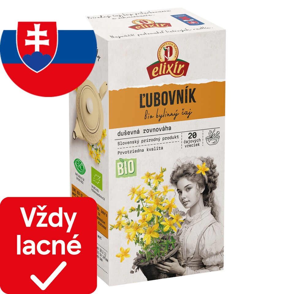 Elixír Organic St. John's Wort Herbal Tea 20 x 2 g (40 g)