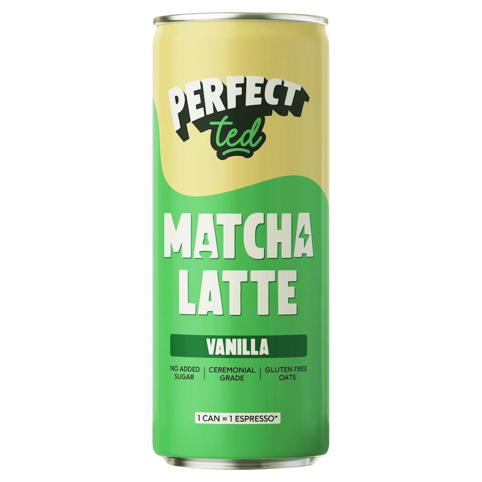 PerfectTed Matcha Latte Vanilla 250ml 