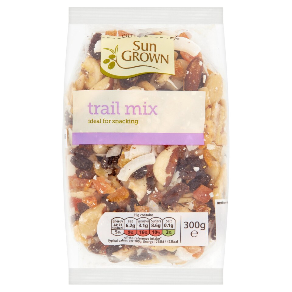 Tesco Sun Grown Trail Mix 300G