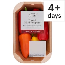 Tesco Finest Sweet Mini Peppers 220G