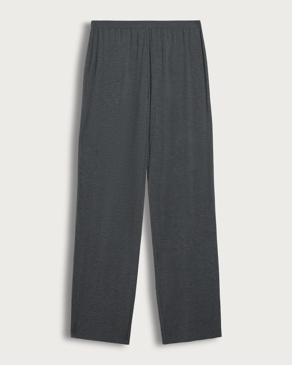 F&F Modal Rich Wide Leg Pyjama Bottoms in Grey