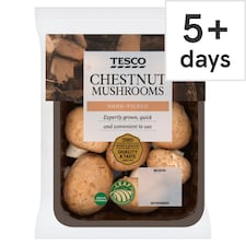 Tesco Chestnut Vitamin D Mushrooms 250G