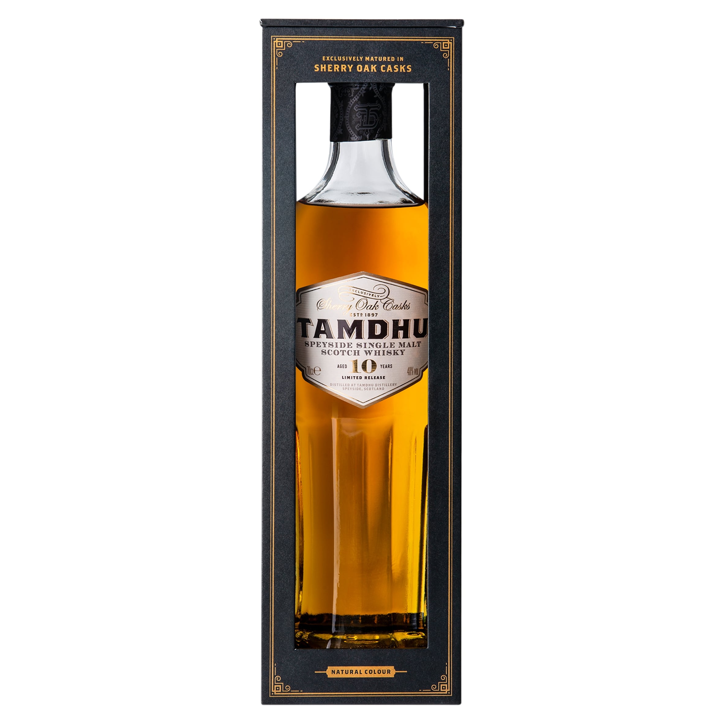 TAMDHU 10 Year Old Sherry Cask Matured Single Malt Whisky 70cl