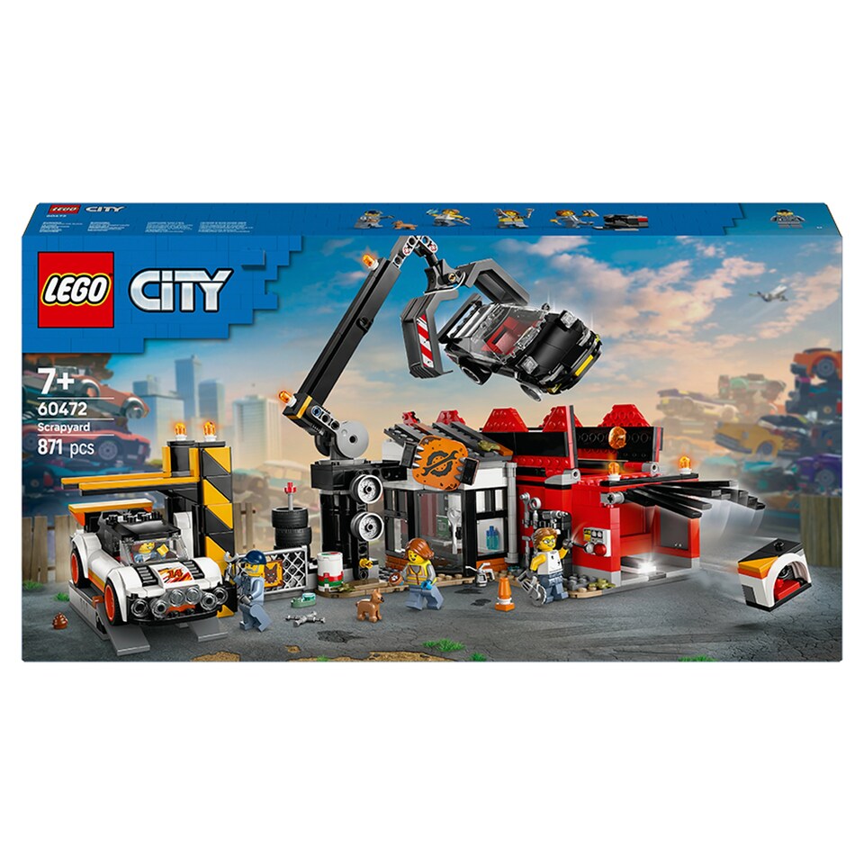 image 1 of LEGO City 60472 Scrapyard with Cars